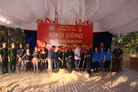 Khởi công xây dựng “Nhà đồng đội”
