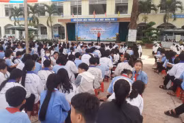 Chư Sê: Tập huấn về phòng-chống đuối nước và tai nạn thương tích cho học sinh 