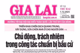 Báo Gia Lai số thứ hai ngày 1-12-2025