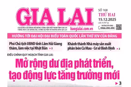 Báo Gia Lai số thứ hai ngày 15-12-2025