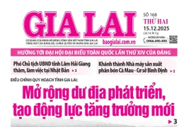 Báo Gia Lai số thứ hai ngày 15-12-2025