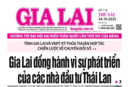 Báo Gia Lai số thứ sáu ngày 24-10-2025