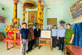 Một số lăng vạn trên địa bàn phường Hoài Nhơn Đông được công nhận di tích văn hóa, trở thành niềm tự hào trong ngư dân. Ảnh: N.N