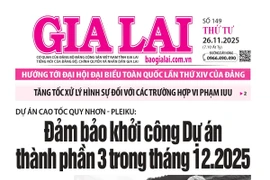 Báo Gia Lai số thứ tư ngày 26-11-2025