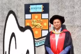 Nhà khoa học Việt vừa được vinh danh ở Úc từng làm diễn viên