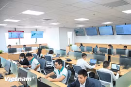 Toàn cảnh Trung tâm Khôi phục và Bảo vệ dữ liệu FSI DDS (FSI DDS - Data Recovery & Protection Center). Ảnh: Minh Sơn/Vietnam+