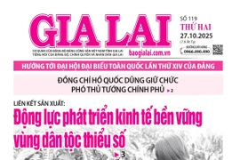 Báo Gia Lai số thứ hai ngày 27-10-2025