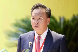 Bí thư Tỉnh ủy Hưng Yên Nguyễn Hữu Nghĩa đọc diễn văn khai mạc