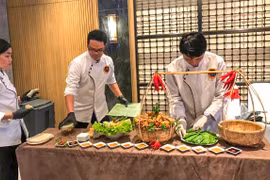 Nét đặc sắc ẩm thực Gia Lai sẽ được các đầu bếp của Hiệp hội Văn hóa ẩm thực Gia Lai quảng diễn giới thiệu tại Hội chợ Mùa Thu 2025. Ảnh: ĐVCC