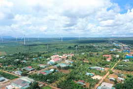 Xã Gào có nhiều tiềm năng phát triển nông nghiệp công nghệ cao và năng lượng tái tạo. Ảnh: Quang Tấn