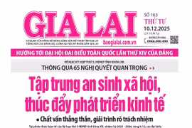 Báo Gia Lai số thứ tư ngày 10-12-2025