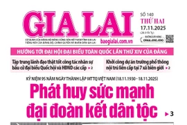 Báo Gia Lai số hai ngày 17-11-2025