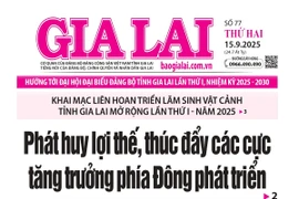 Báo Gia Lai số thứ hai ngày 15-9-2025