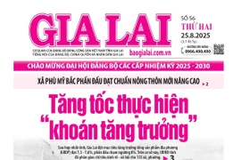 Báo Gia Lai số thứ hai ngày 25-8-2025