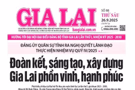 Báo Gia Lai số thứ sáu ngày 26-9-2025