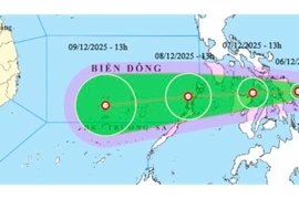Áp thấp nhiệt đới gần biển Đông giật cấp 8 diễn biến và hướng di chuyển ra sao