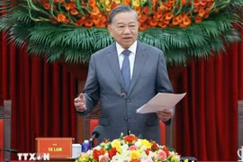 Tổng Bí thư Tô Lâm phát biểu. Ảnh: Thống Nhất/TTXVN