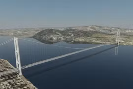 Italy sẽ xây cầu treo dài nhất thế giới