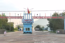 Hạ tầng Cụm công nghiệp Nhơn Tân 1 đã được đầu tư đồng bộ, có nhiều nhà đầu tư thứ cấp thuê đất thực hiện dự án. Ảnh: T.Sỹ