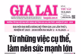 Báo Gia Lai số thứ sáu ngày 19-9-2025