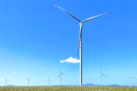 Năng lượng tái tạo là lĩnh vực tiềm năng của tỉnh Gia Lai, đóng góp lớn vào sản lượng điện của quốc gia. Ảnh: Vũ Thảo