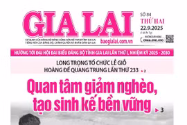 Báo Gia Lai số thứ hai ngày 22-9-2025