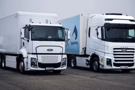 Xe tải điện đầu tiên của Ford có phạm vi hoạt động lên tới 300 km