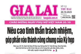Báo Gia Lai số thứ hai ngày 20-10-2025