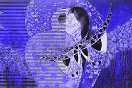 Tranh của họa sĩ Lê Huế