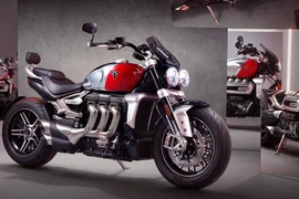 Triumph Rocket 3 GT: Mô tô hạng nặng với khối động cơ cực đại, giá niêm yết 899 triệu đồng