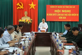 Đảng ủy Quân sự tỉnh Gia Lai ra Nghị quyết lãnh đạo thực hiện nhiệm vụ năm 2026