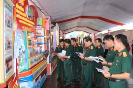 Bộ CHQS tỉnh đã đạt giải Nhất cuộc thi trưng bày Pano ảnh