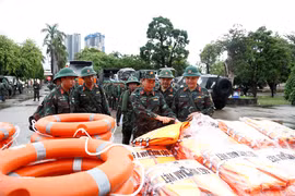 Tổng luyện tập cơ động lực lượng, phương tiện phòng chống thiên tai-tìm kiếm cứu nạn và phòng thủ dân sự.