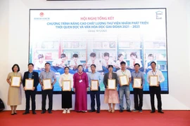 Tổng kết chương trình nâng cao chất lượng thư viện giai đoạn 2021-2025.