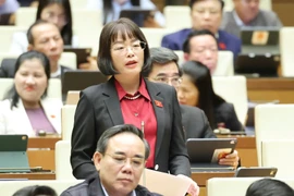 ĐB Nguyễn Thị Mai Phương đề xuất nghiên cứu giảm trừ gia cảnh đối với người phụ thuộc có thu nhập thấp ở mức dưới 4 triệu đồng/tháng.