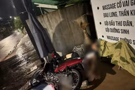 Hiện trường vụ tai nạn. Ảnh: ĐVCC