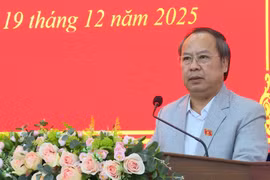 Đoàn đại biểu Quốc hội tỉnh tiếp xúc cử tri phường Pleiku.