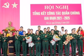 Binh đoàn 15 tổng kết công tác quần chúng giai đoạn 2021-2025