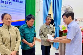 Doanh nhân trẻ đồng hành cùng người dân Gia Lai bị thiệt hại sau thiên tai.