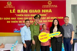 Xã Tuy Phước bàn giao căn nhà đầu tiên trong “Chiến dịch Quang Trung”