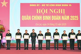 Binh đoàn 15 tổ chức hội nghị Quân chính năm 2025.