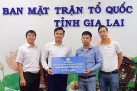 Công ty cổ phần Siam Brothers Việt Nam đồng hành cùng nhân dân Gia Lai tái thiết sau lũ.
