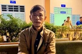 Đối tượng Nguyễn Ngọc Lan vừa bị bắt giữ sau nhiều năm trốn truy nã về hành vi vi phạm quy định về khai thác, bảo vệ rừng và lâm sản.