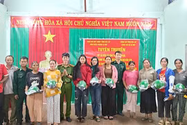 Tuyên truyền pháp luật cho người dân xã biên giới Ia Mơ