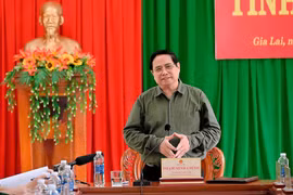 Thủ tướng Chính phủ Phạm Minh Chính biểu dương tinh thần chống bão của chính quyền, nhân dân tỉnh Gia Lai.