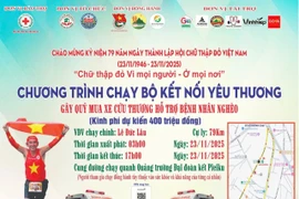 Chương trình “Chạy bộ kết nối yêu thương” gây quỹ mua xe cứu thương hỗ trợ bệnh nhân nghèo