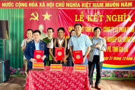 Tăng cường tình đoàn kết giữa địa phương, đơn vị, doanh nghiệp kết nghĩa.