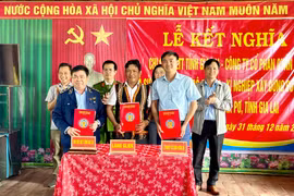 Tăng cường tình đoàn kết giữa địa phương, đơn vị, doanh nghiệp kết nghĩa.