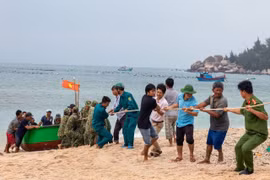 Lực lượng quân đội chủ động ứng phó với bão Kalmaegi.