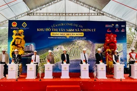 Khởi công Dự án Khu đô thị Tây Nam xã Nhơn Lý